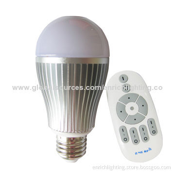 0-100% Brightness and 2,700-6,500K Color Temperature Adjustable LED Bulb, 9W, E27, 100-240V ACNew